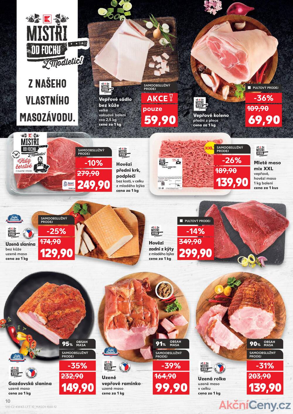 Leták Kaufland - Kaufland 22.10. - 27.10. - Kaufland - Boskovice - strana 10