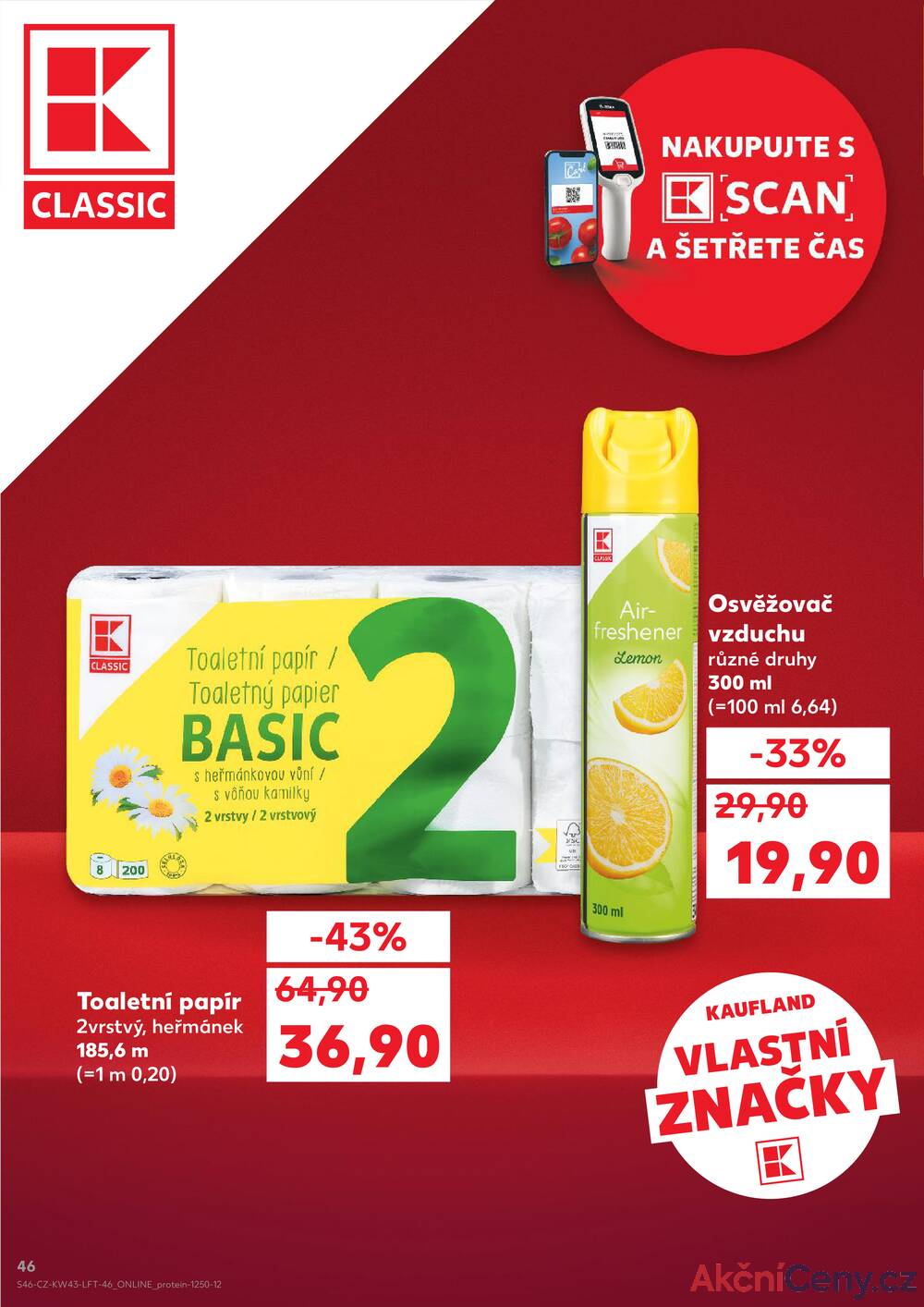 Leták Kaufland - Kaufland 22.10. - 27.10. - Kaufland - Benešov - strana 46