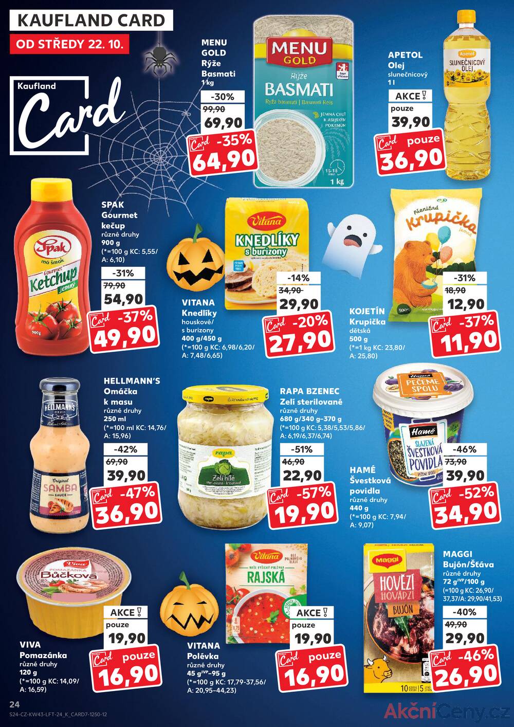 Leták Kaufland - Kaufland 22.10. - 27.10. - Kaufland - Cheb - strana 24 Leták Kaufland - Kaufland 22.10. - 27.10. - Kaufland - Cheb - strana 24