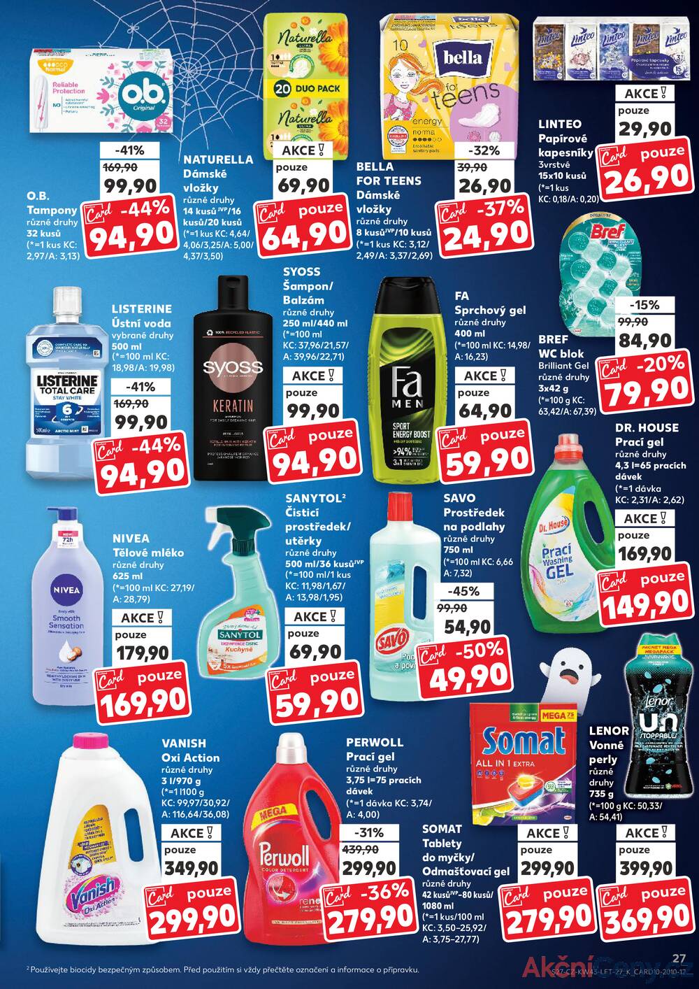 Leták Kaufland - Kaufland 22.10. - 27.10. - Kaufland Poděbrady - U Garáží - strana 27