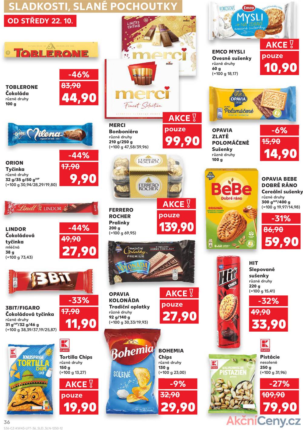 Leták Kaufland - Kaufland 22.10. - 27.10. - Kaufland - Český Krumlov - strana 36