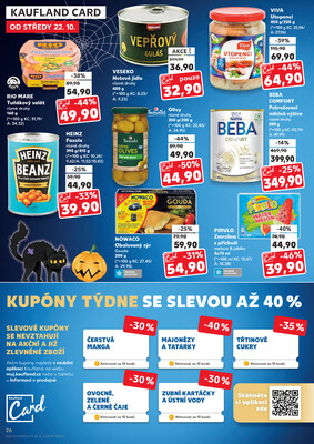 Kaufland 22.10. - 27.10. - Kaufland - Český Krumlov