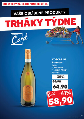 Kaufland 22.10. - 27.10. - Kaufland - Český Krumlov