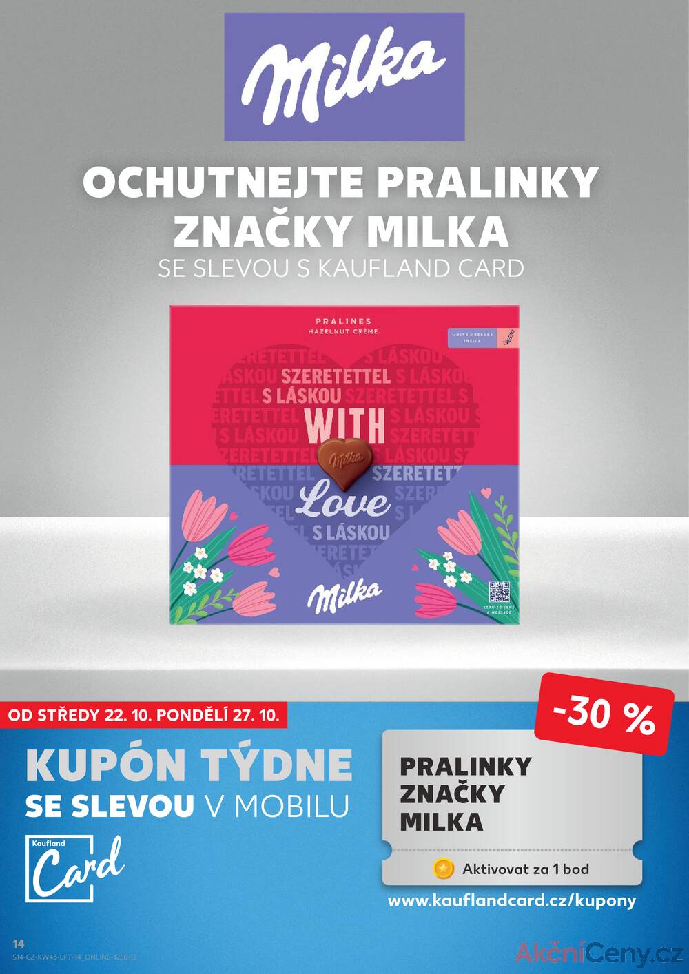 Leták Kaufland - Kaufland 22.10. - 27.10. - Kaufland - Přerov Lýsky - strana 14