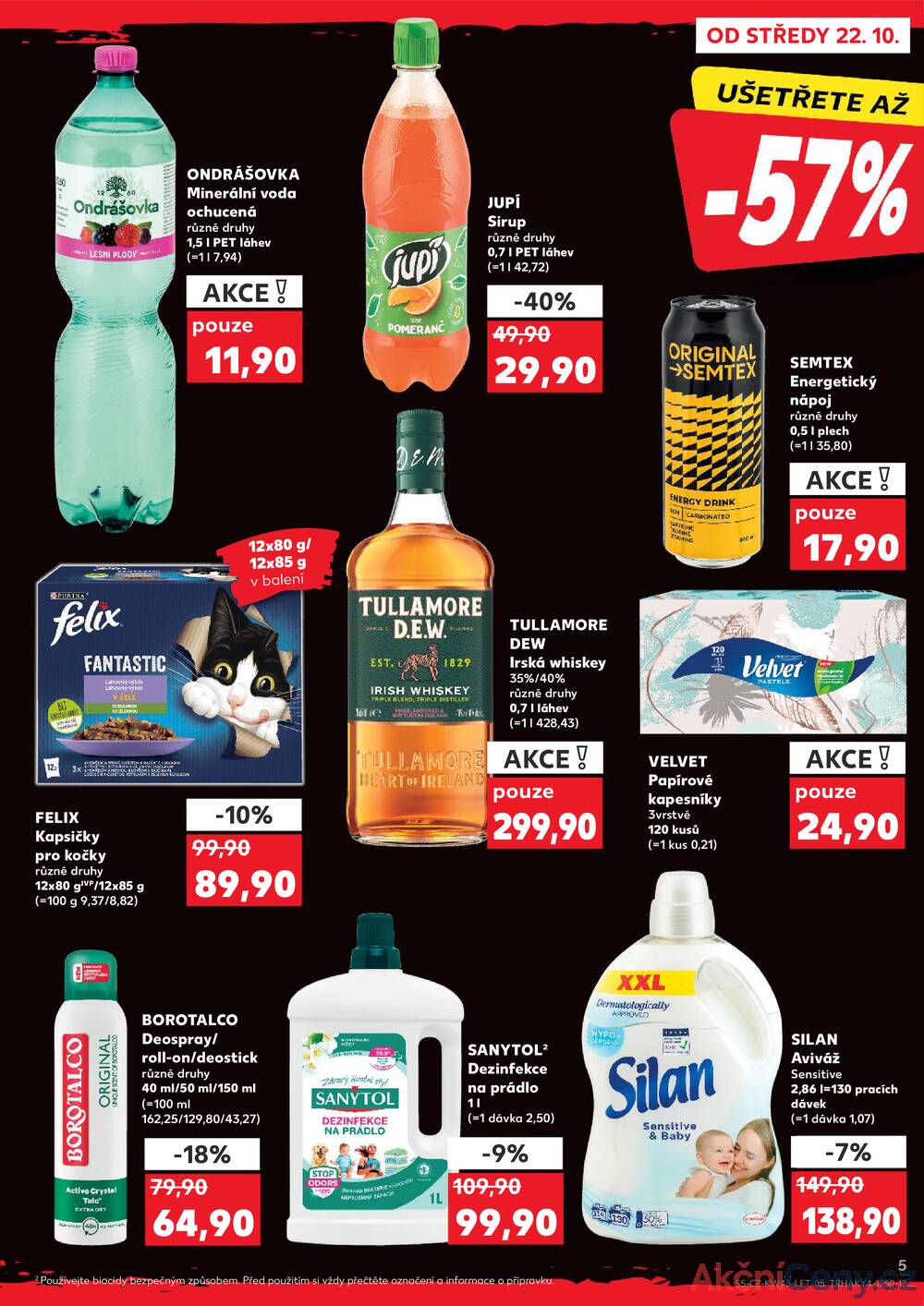 Leták Kaufland - Kaufland 22.10. - 27.10. - Kaufland Humpolec - strana 5