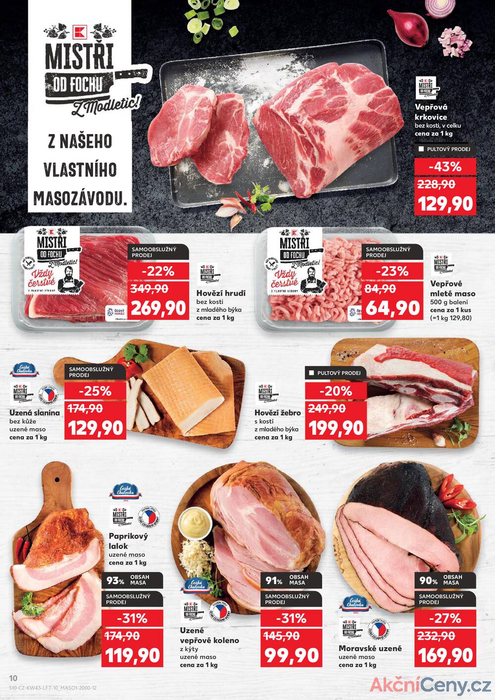 Leták Kaufland - Kaufland 22.10. - 27.10. - Kaufland - Karviná - strana 10