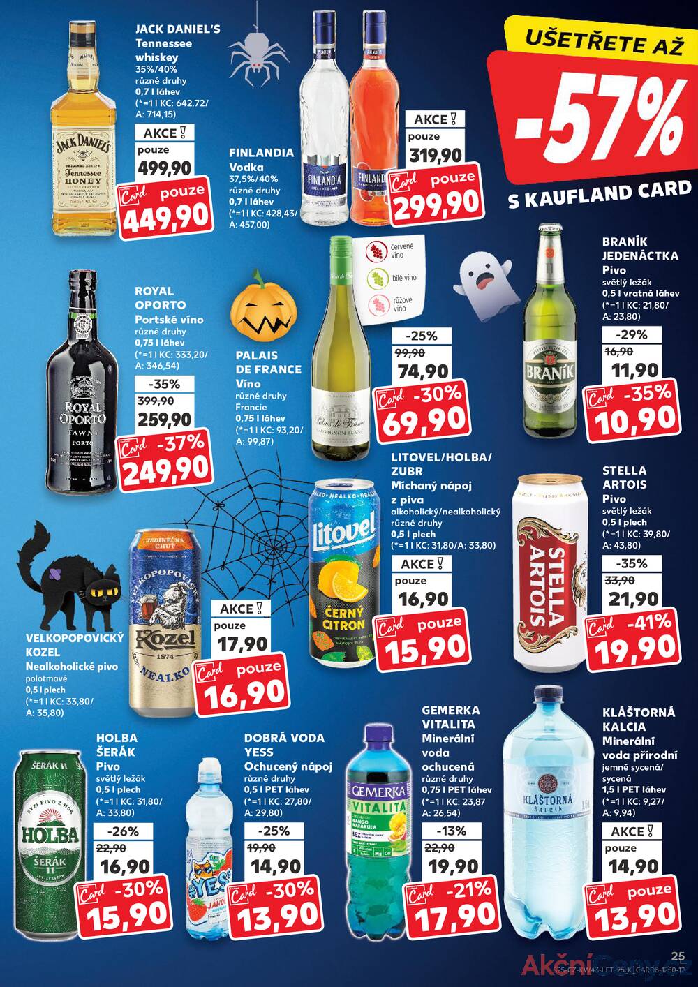 Leták Kaufland - Kaufland 22.10. - 27.10. - Kaufland - Havířov (U Stadionu) - strana 25