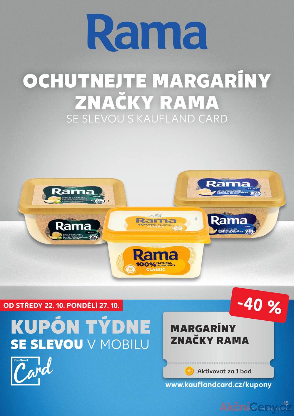 Leták Kaufland - Kaufland 22.10. - 27.10. - Kaufland - Ústí nad Labem (Všebořická) - strana 15