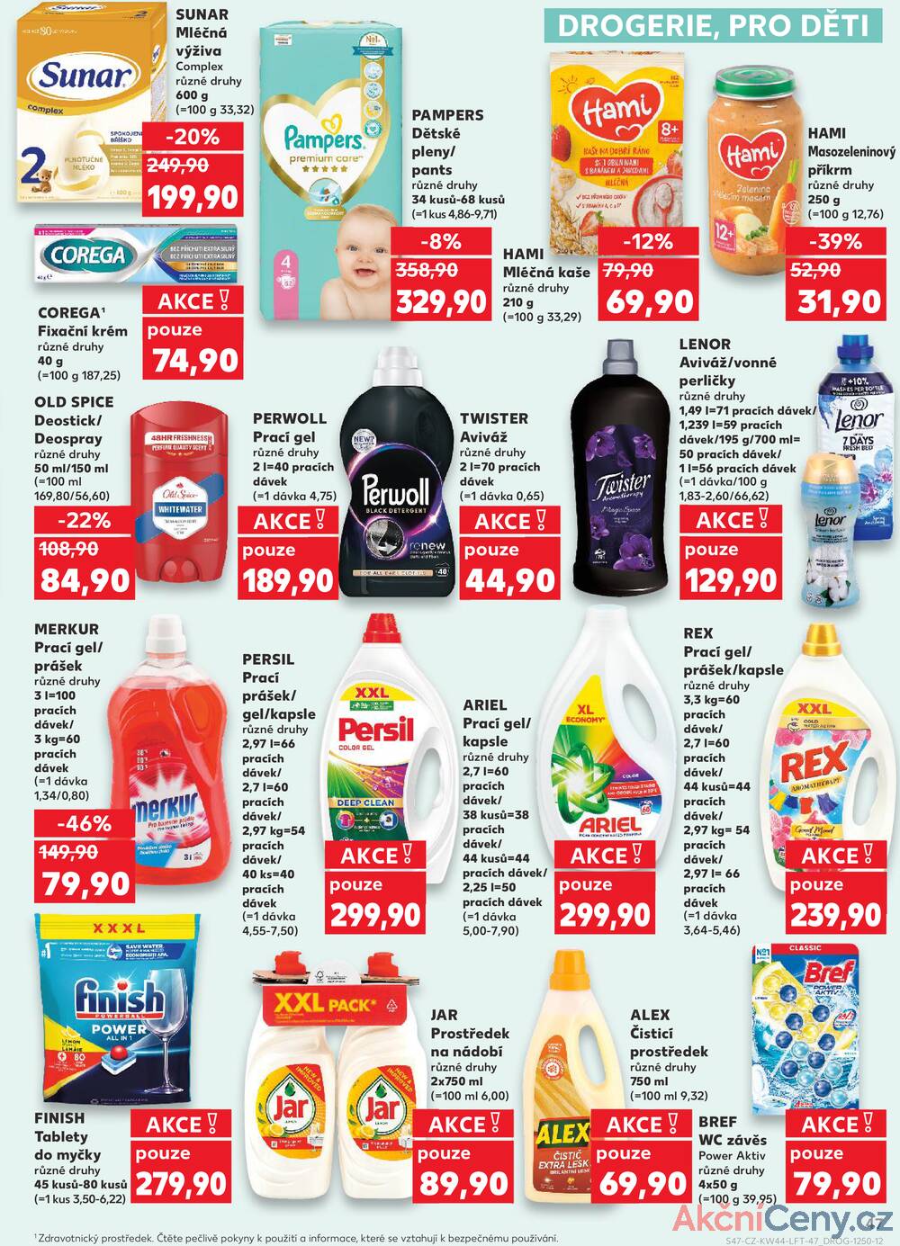 Leták Kaufland - Kaufland 28.10. - 4.11. - Kaufland Turnov Sobotecká - strana 47 Leták Kaufland - Kaufland 28.10. - 4.11. - Kaufland Turnov Sobotecká - strana 47