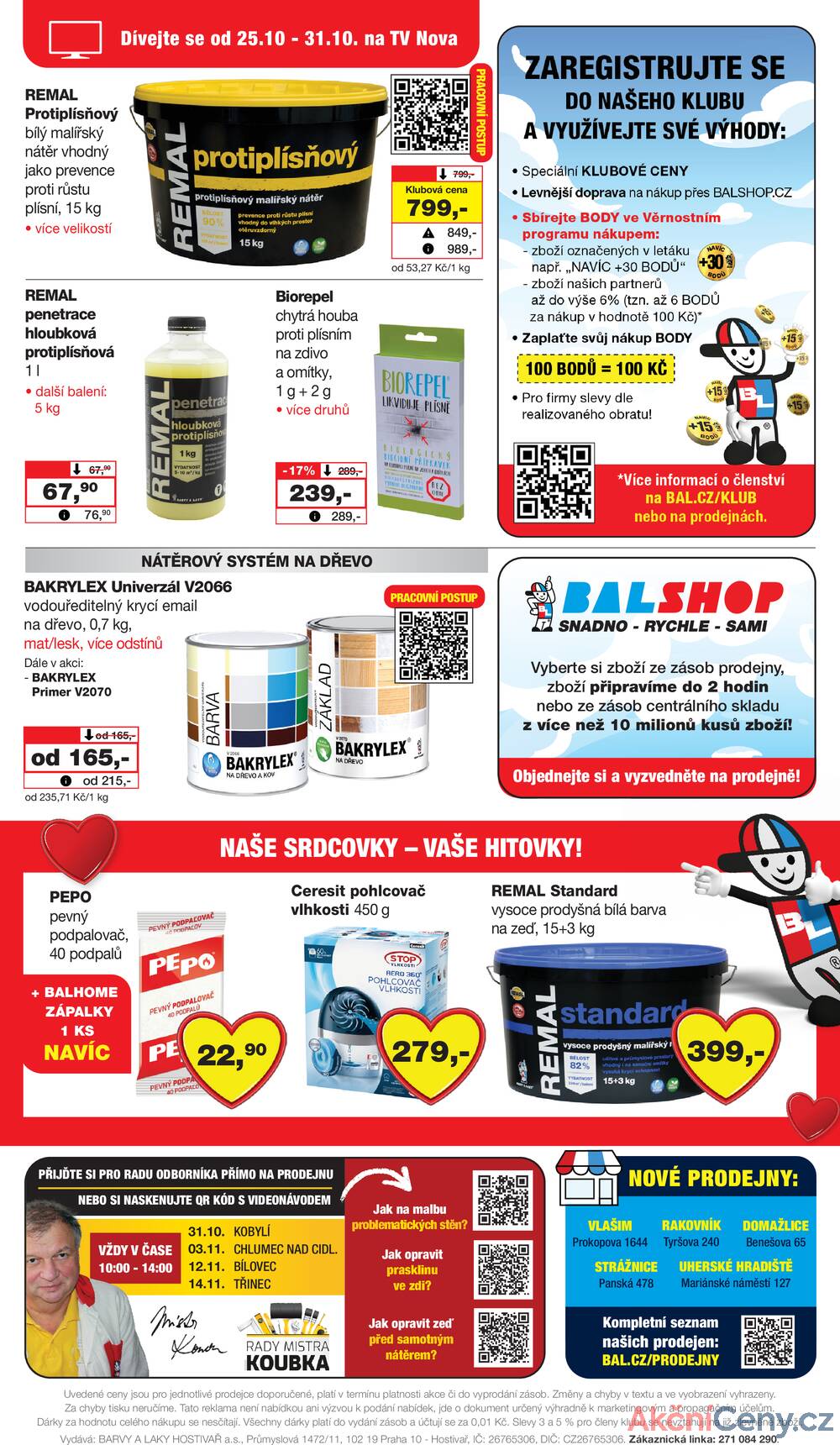 Leták Barvy a laky drogerie 
		  platný do 14.11.2025 - strana 8