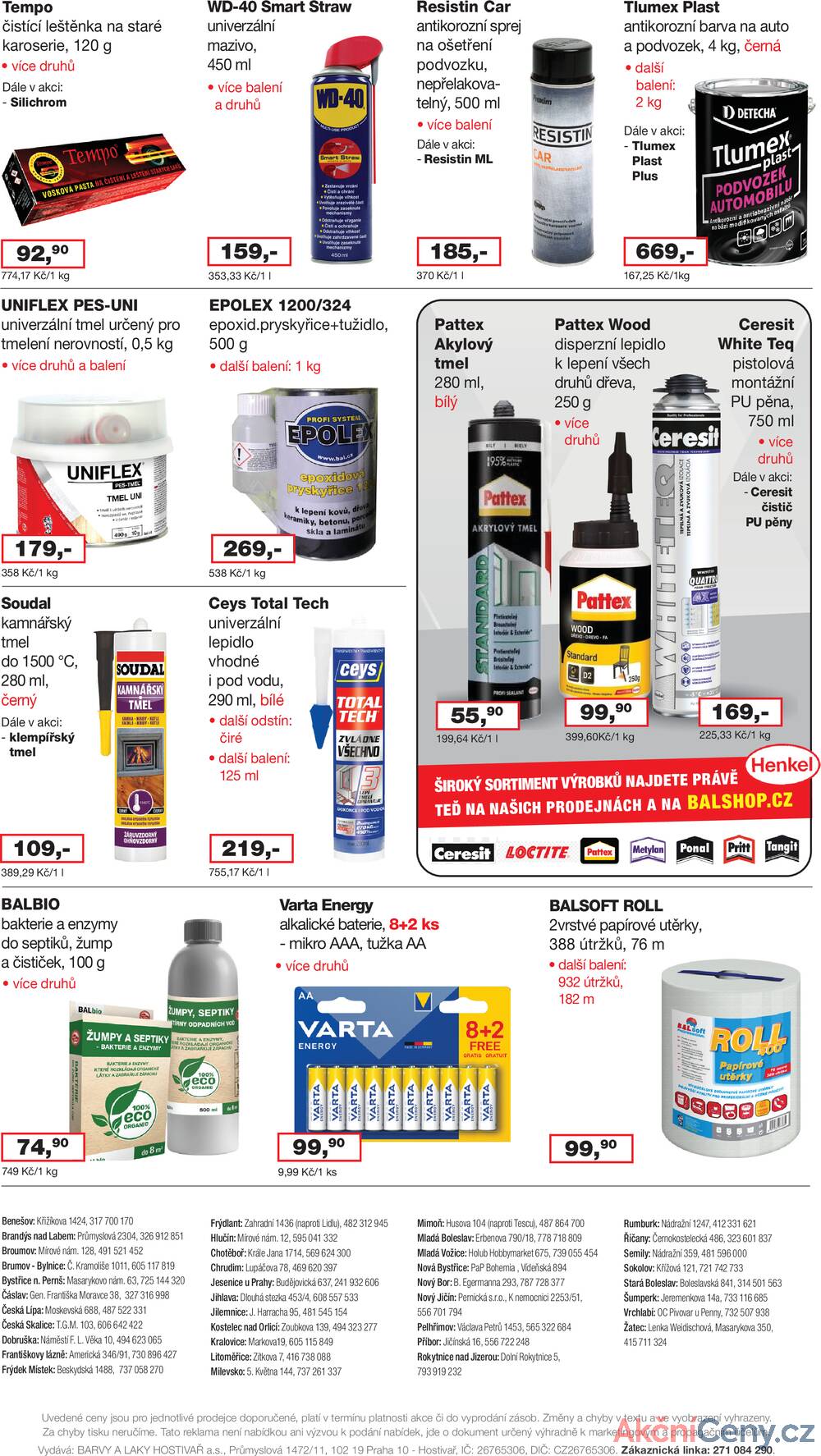 Leták Barevný ráj
platný do 8.11.2025 - strana 4