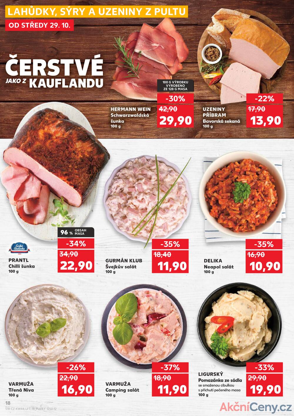 Leták Kaufland - Kaufland 28.10. - 4.11. - Kaufland - Benešov - strana 18