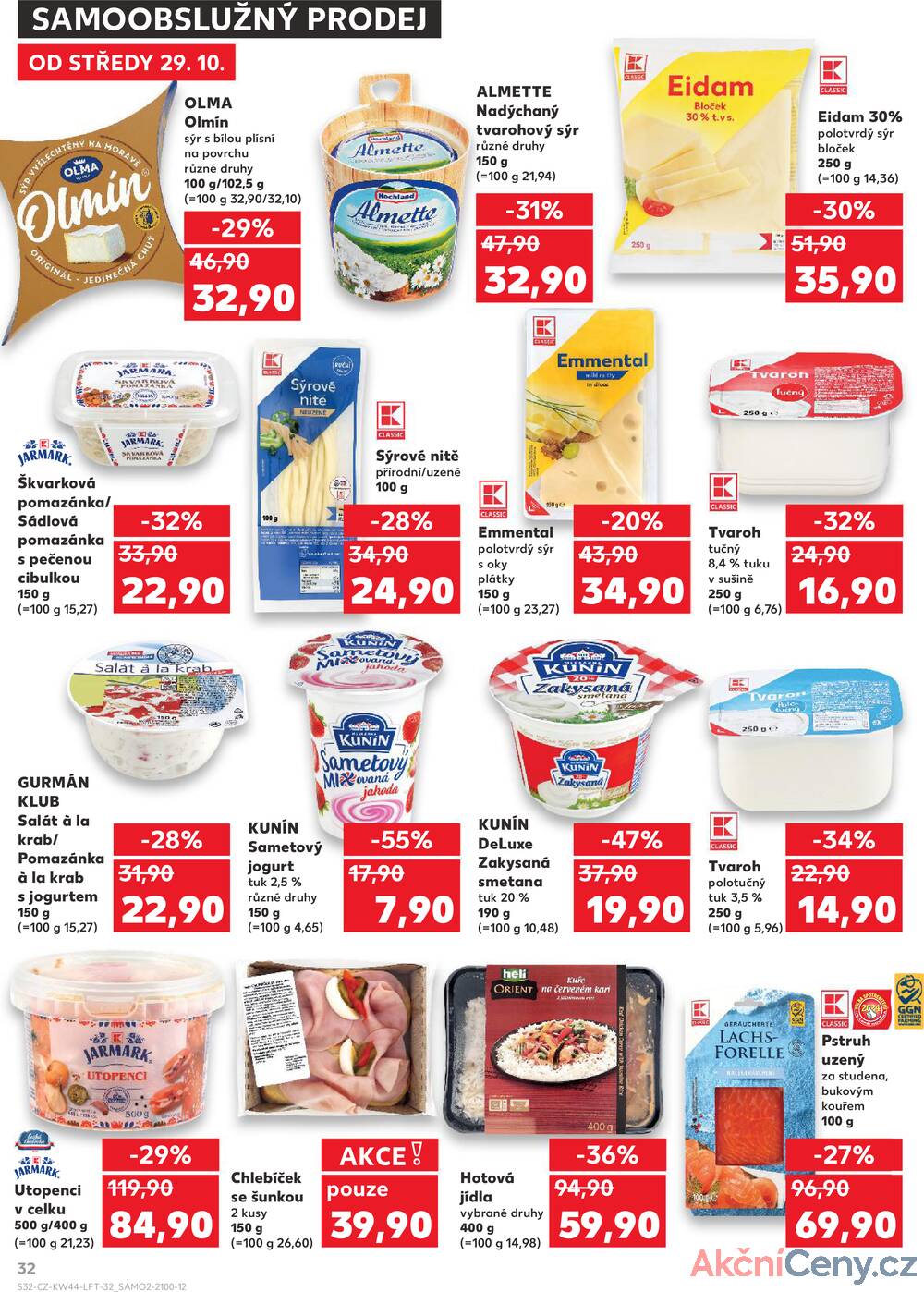 Leták Kaufland - Kaufland 28.10. - 4.11. - Kaufland - Benešov - strana 32