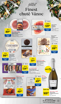 Tesco malé hypermarkety od 29.10. do 4.11.2025