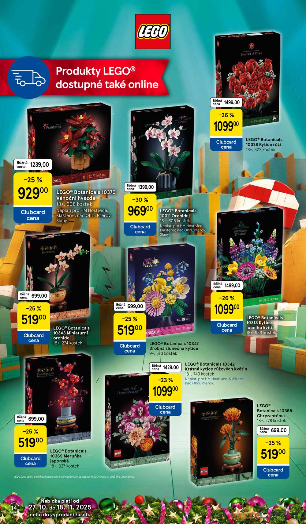 Leták Tesco - Tesco SPECIÁL velké hypermarkety  od 27.10. do 17.11.2025 - strana 14 Leták Tesco - Tesco SPECIÁL velké hypermarkety  od 27.10. do 17.11.2025 - strana 14