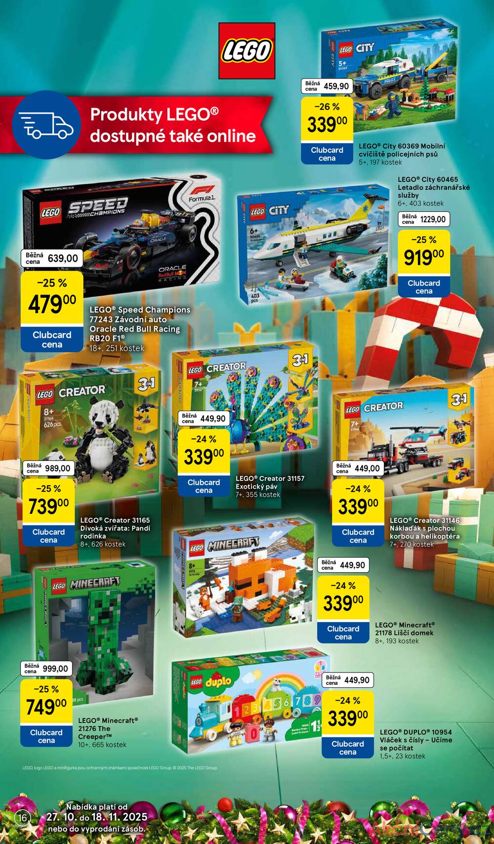 Leták Tesco - Tesco SPECIÁL velké hypermarkety  od 27.10. do 17.11.2025 - strana 16 Leták Tesco - Tesco SPECIÁL velké hypermarkety  od 27.10. do 17.11.2025 - strana 16