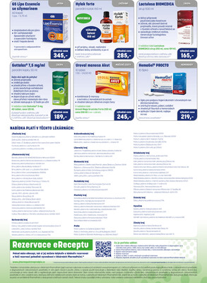 Leták PharmaPoint
platný do 30.11.2025 - strana 6