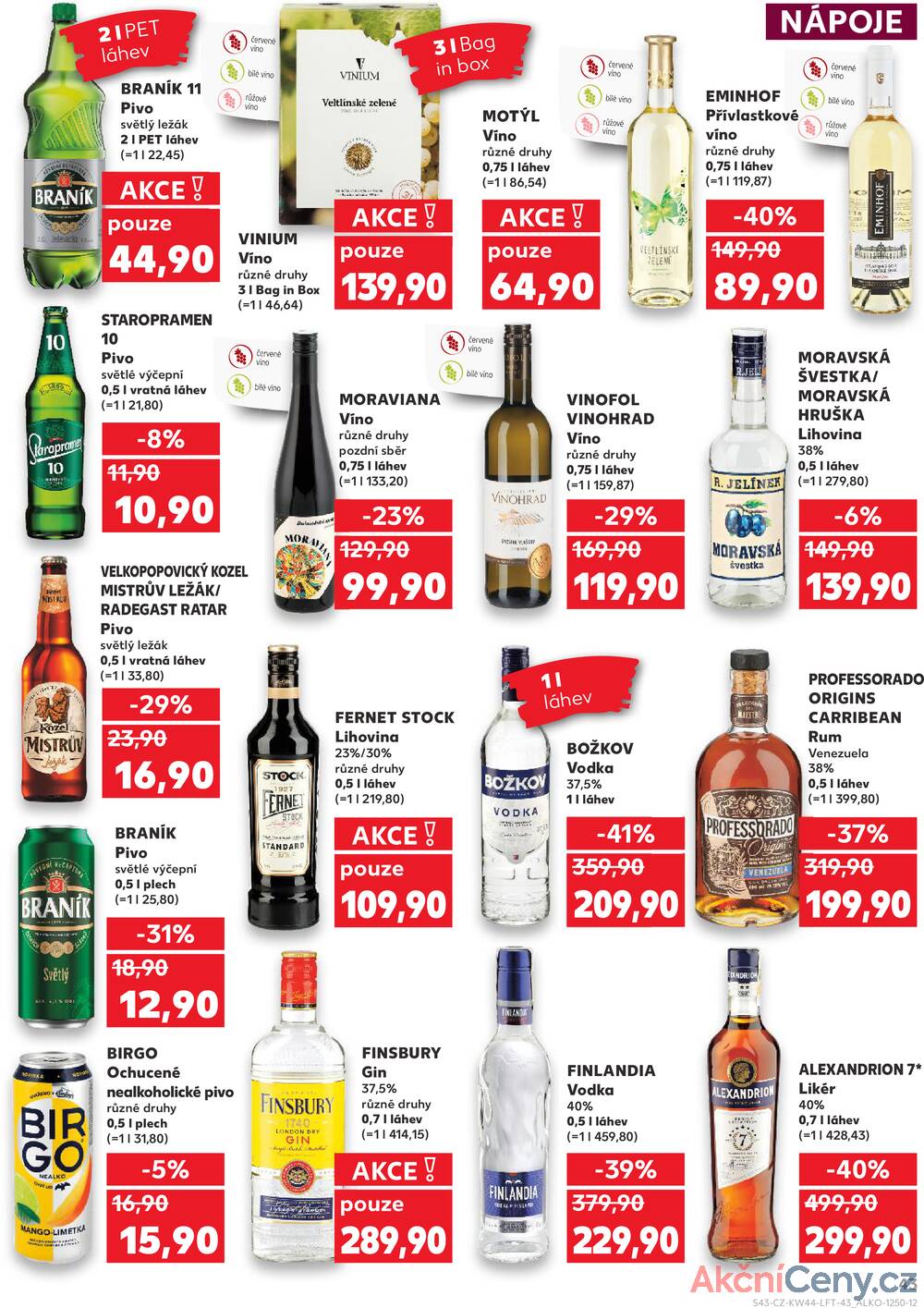 Leták Kaufland - Kaufland 28.10. - 4.11. - Kaufland - Uherské Hradiště - strana 43