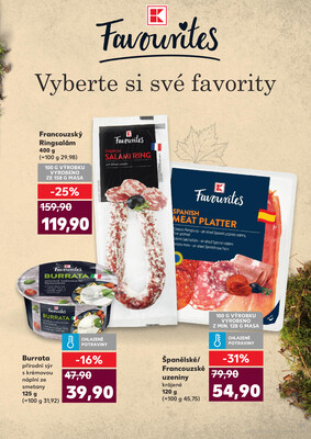 Kaufland 28.10. - 4.11. - Kaufland - Havlíčkův Brod