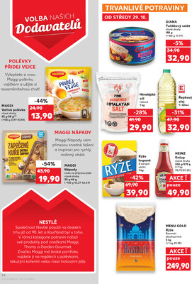 Kaufland 28.10. - 4.11. - Kaufland - Havlíčkův Brod