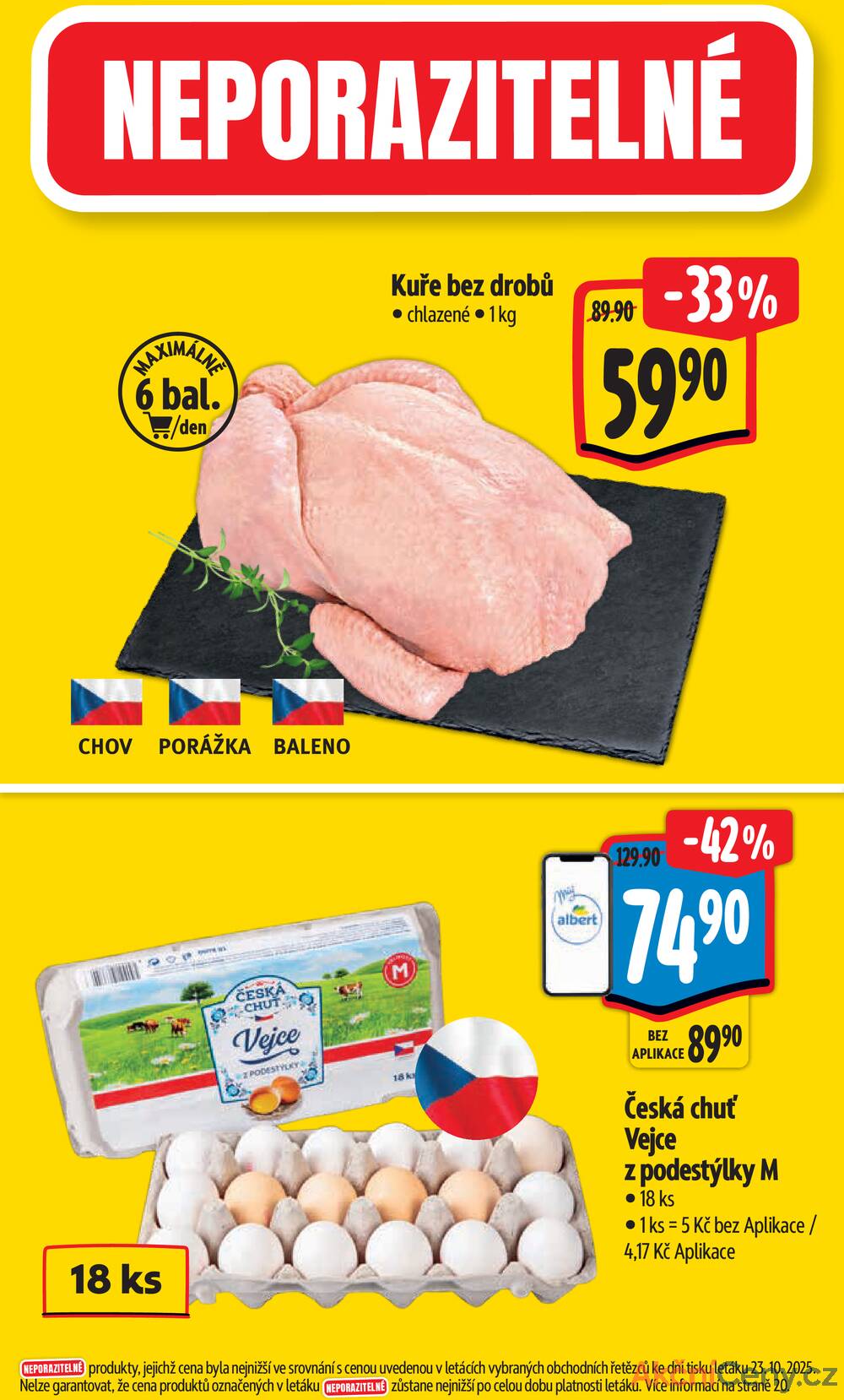 Leták Albert - Albert Supermarket Jihomoravský od 29.10. do 4.11.2025 - strana 2