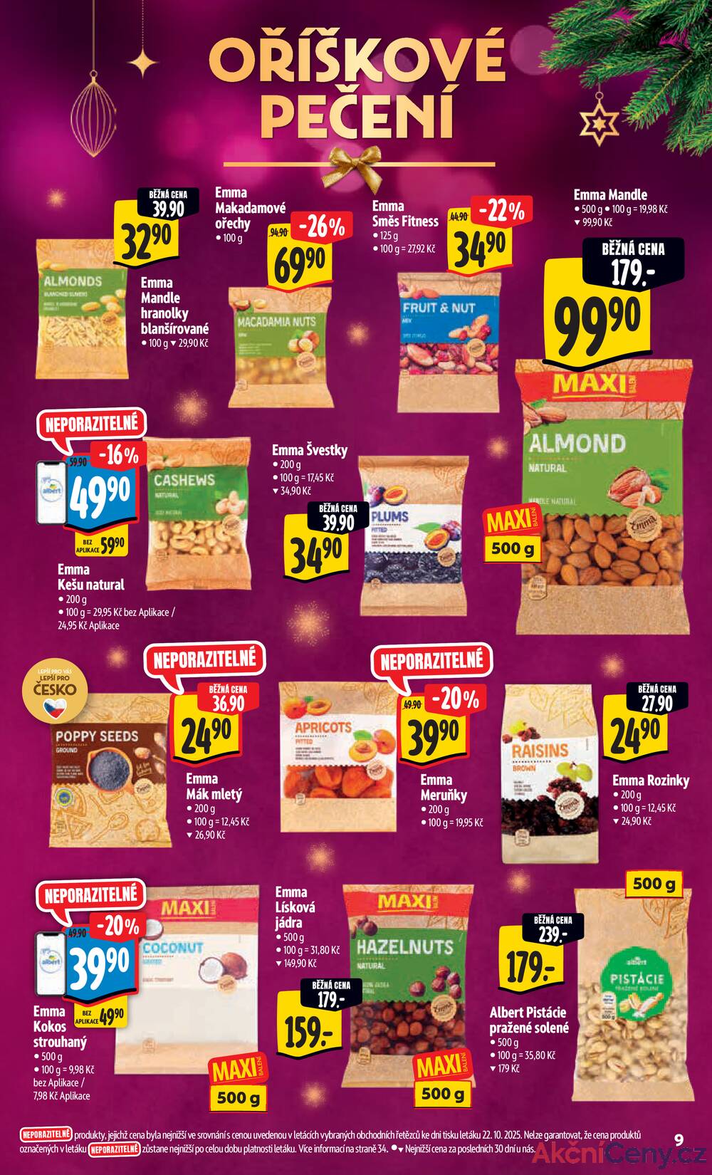 Leták Albert - Albert Hypermarket Jihomoravský od 29.10. do 4.11.2025 - strana 15 Leták Albert - Albert Hypermarket Jihomoravský od 29.10. do 4.11.2025 - strana 15