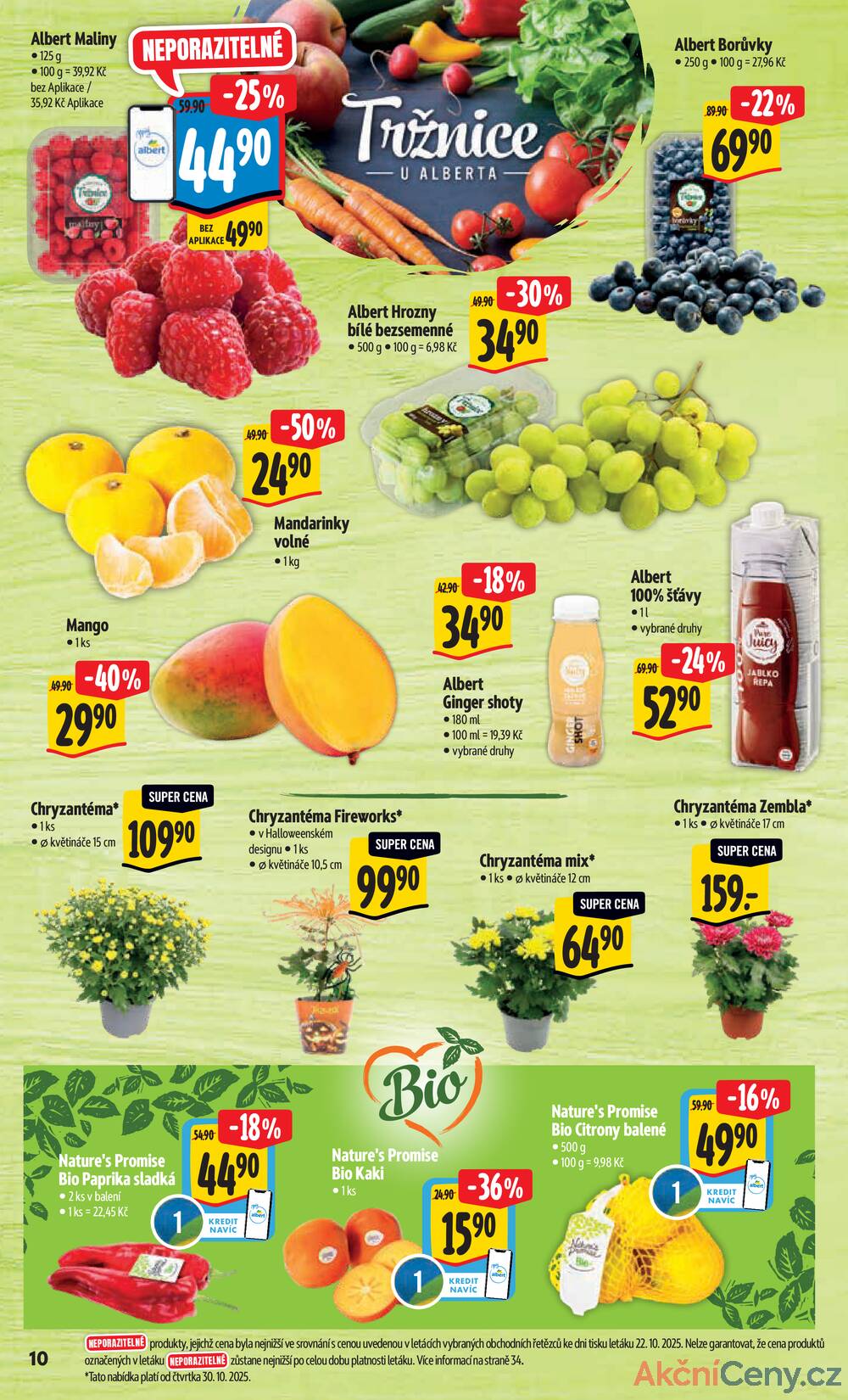 Leták Albert - Albert Hypermarket Jihomoravský od 29.10. do 4.11.2025 - strana 16 Leták Albert - Albert Hypermarket Jihomoravský od 29.10. do 4.11.2025 - strana 16