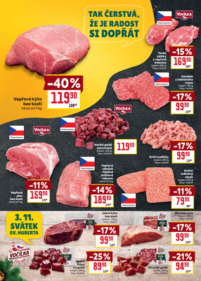 Billa  od 29.10. do 4.11.2025