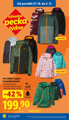 Lidl od 27.10. do 29.10.2025