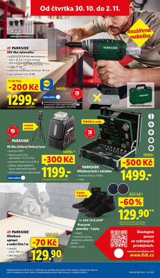 Lidl Čtvrtek od 30.10. do 2.11.2025