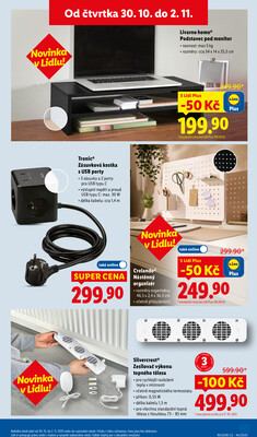 Lidl Čtvrtek od 30.10. do 2.11.2025