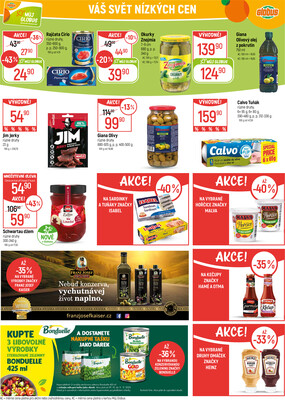 Akční leták Globus 29.10. - 4.11.2025 - Globus Praha - Zličín