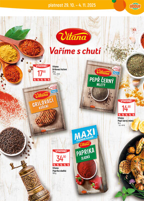 Akční leták Globus 29.10. - 4.11.2025 - Globus Praha - Zličín