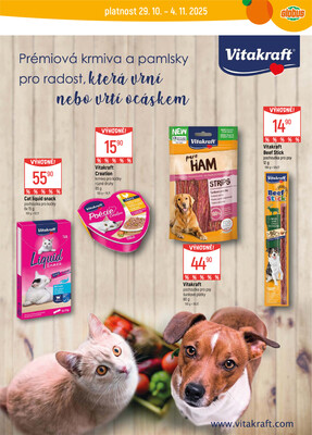 Akční leták Globus 29.10. - 4.11.2025 - Globus Praha - Zličín