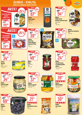 Akční leták Globus 29.10. - 4.11.2025 - Globus České Budějovice