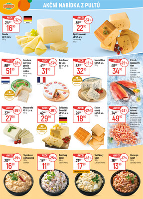 Akční leták Globus 29.10. - 4.11.2025 - Globus České Budějovice