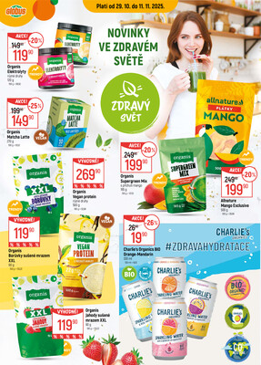 Akční leták Globus 29.10. - 4.11.2025 - Globus České Budějovice