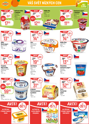 Akční leták Globus 29.10. - 4.11.2025 - Globus České Budějovice