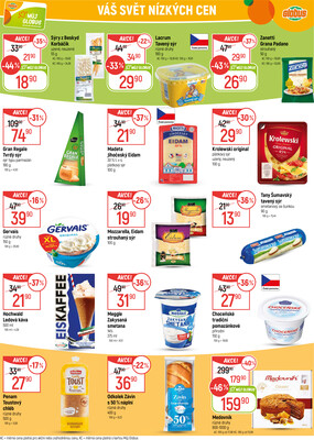 Akční leták Globus 29.10. - 4.11.2025 - Globus České Budějovice