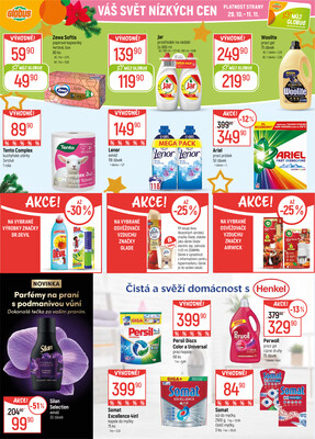 Akční leták Globus 29.10. - 4.11.2025 - Globus České Budějovice