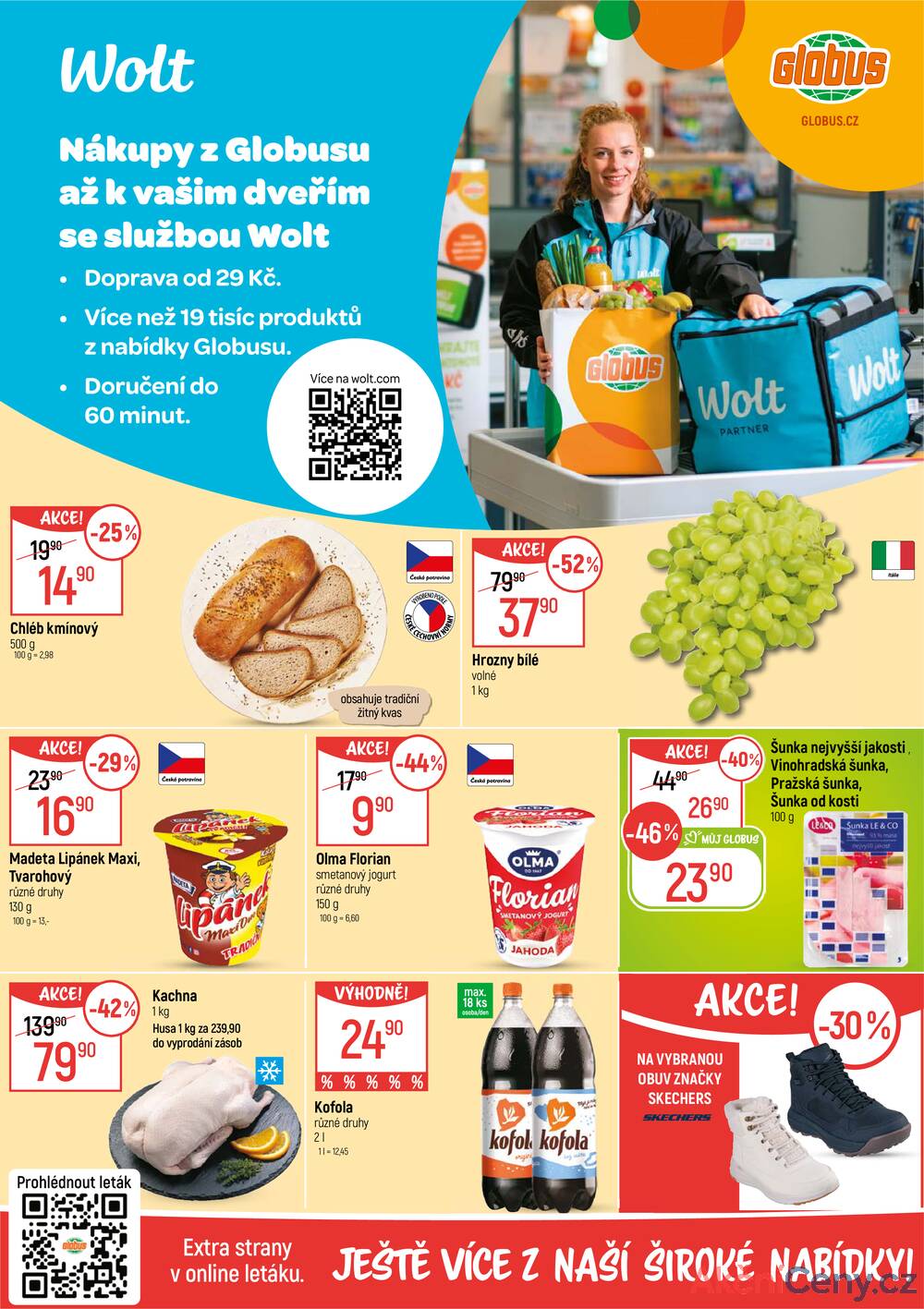 Leták Globus - Akční leták Globus 29.10. - 4.11.2025 - Globus Chomutov - strana 2