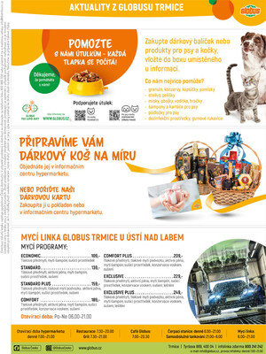 Akční leták Globus 29.10. - 4.11.2025 - Globus Trmice u Ústí nad Labem