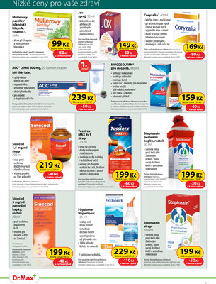 Leták Dr.Max
platný do 30.11.2025 - strana 2