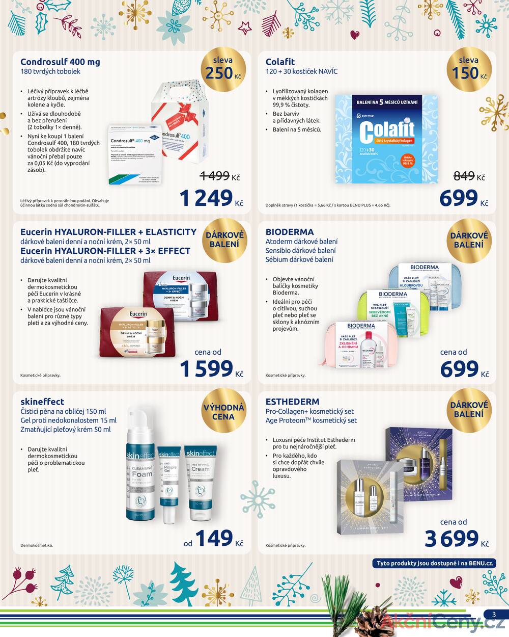 Leták BENU - Benu katalog Vánoce od 1.11. do 31.12.2025 - strana 3 Leták BENU - Benu katalog Vánoce od 1.11. do 31.12.2025 - strana 3