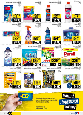 JIP Cash & Carry Brno, Praha, Ostrava, Jilemnice, Pardubice, Ostrava, Karlovy Vary, Olomouc a Zlín od 29.10. do 4.11.2025