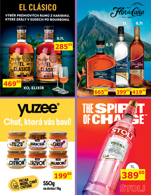 BENE Nápoje od 1.11. do 30.11.2025