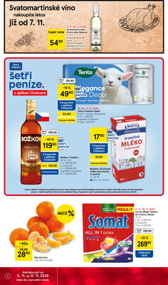 Tesco supermarkety od 5.11. do 11.11.2025