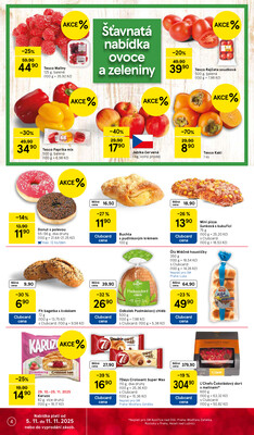 Tesco supermarkety od 5.11. do 11.11.2025