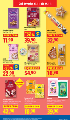 Lidl Čtvrtek od 6.11. do 9.11.2025