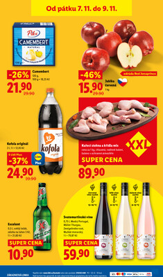 Lidl Čtvrtek od 6.11. do 9.11.2025